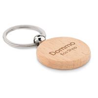 PORTACHIAVI ROTONDO IN LEGNO